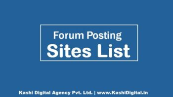 Forums Posting Sites